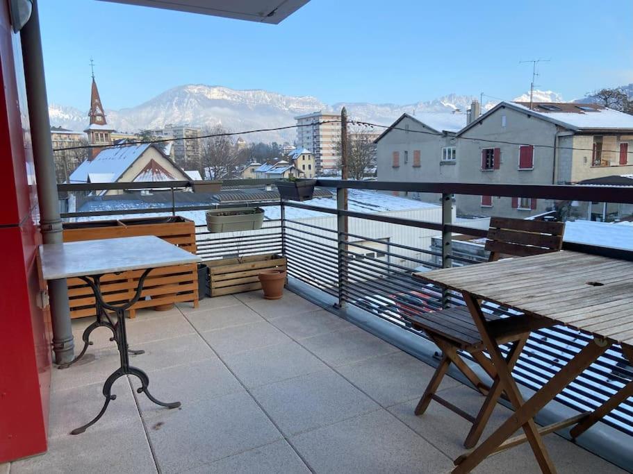 La Parenthese - Annecy- Grande Terrasse - Chambre - Garage Εξωτερικό φωτογραφία